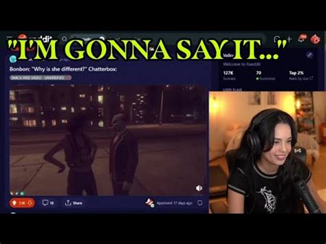 Chatterbox's Discord posting explicit images of Valkyrae's GTA.